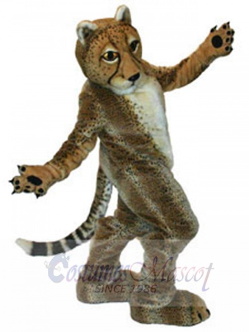 Cheetah mascot costume