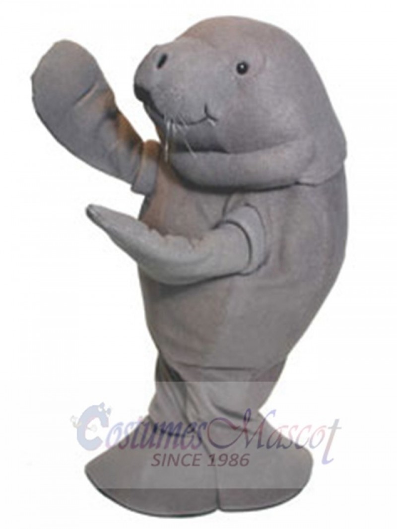Manatee mascot costume