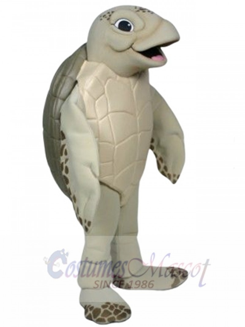 Luna The Sea Turtle mascot costume