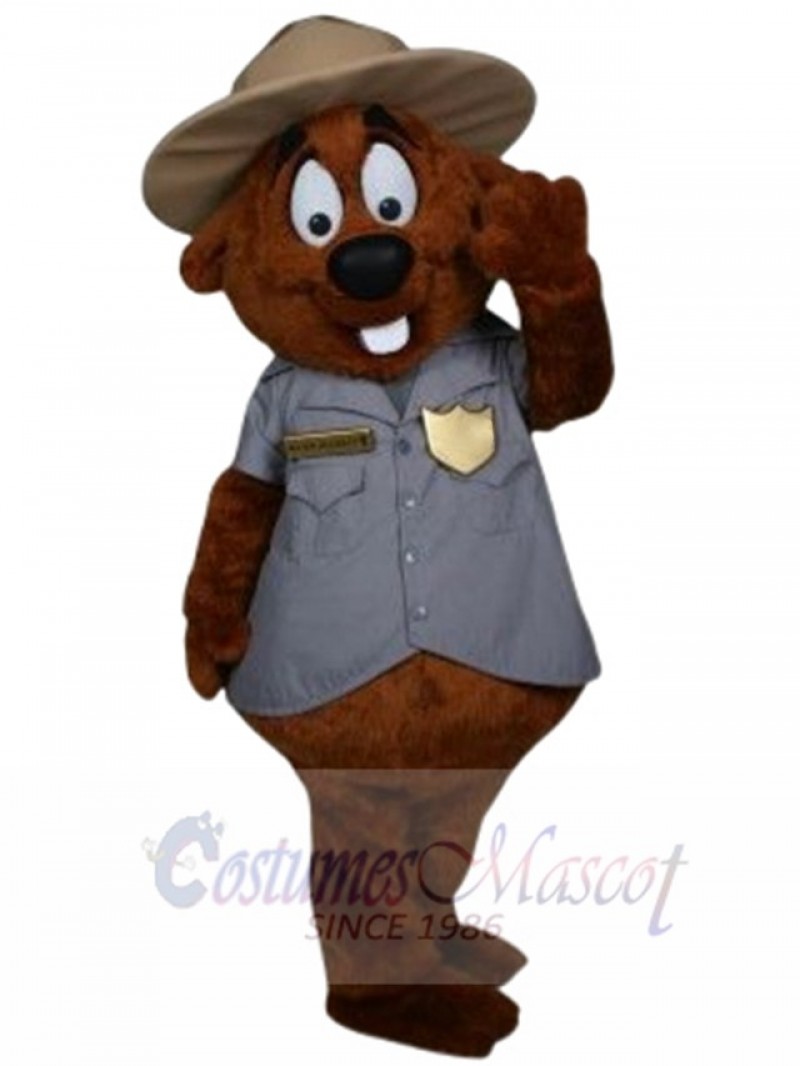 Major Muskrat mascot costume