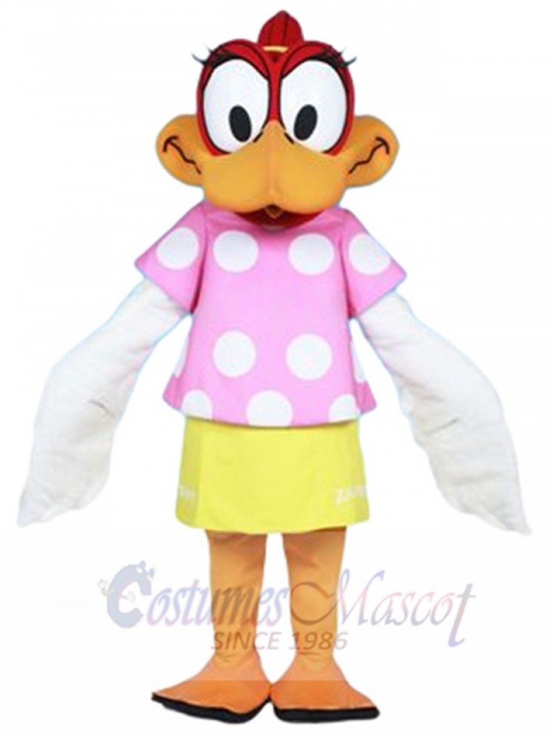 Zuzy Rooster mascot costume