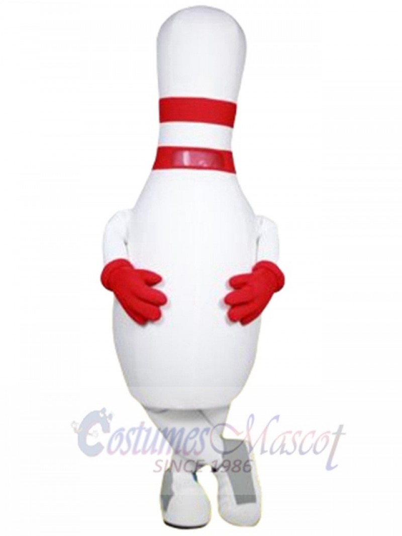 Bowling Pin mascot costume