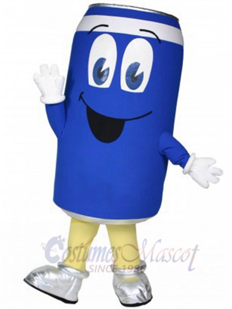 The Can Man mascot costume