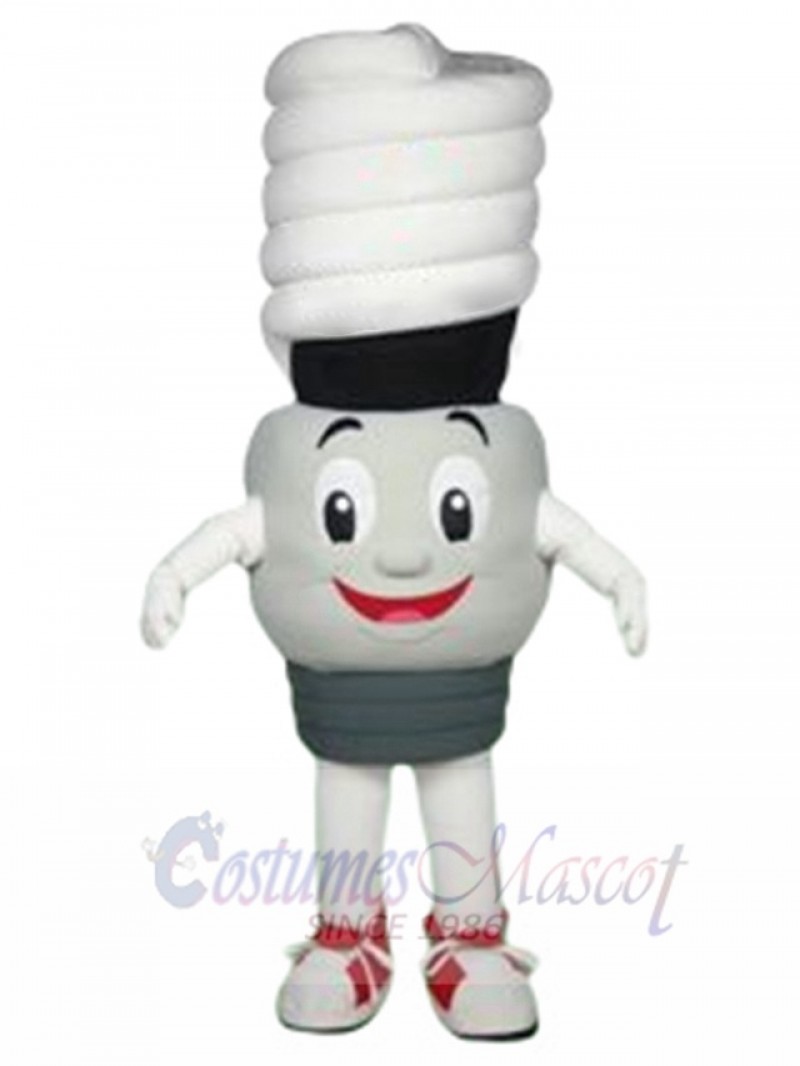 The CFL Charlie Bulb mascot costume