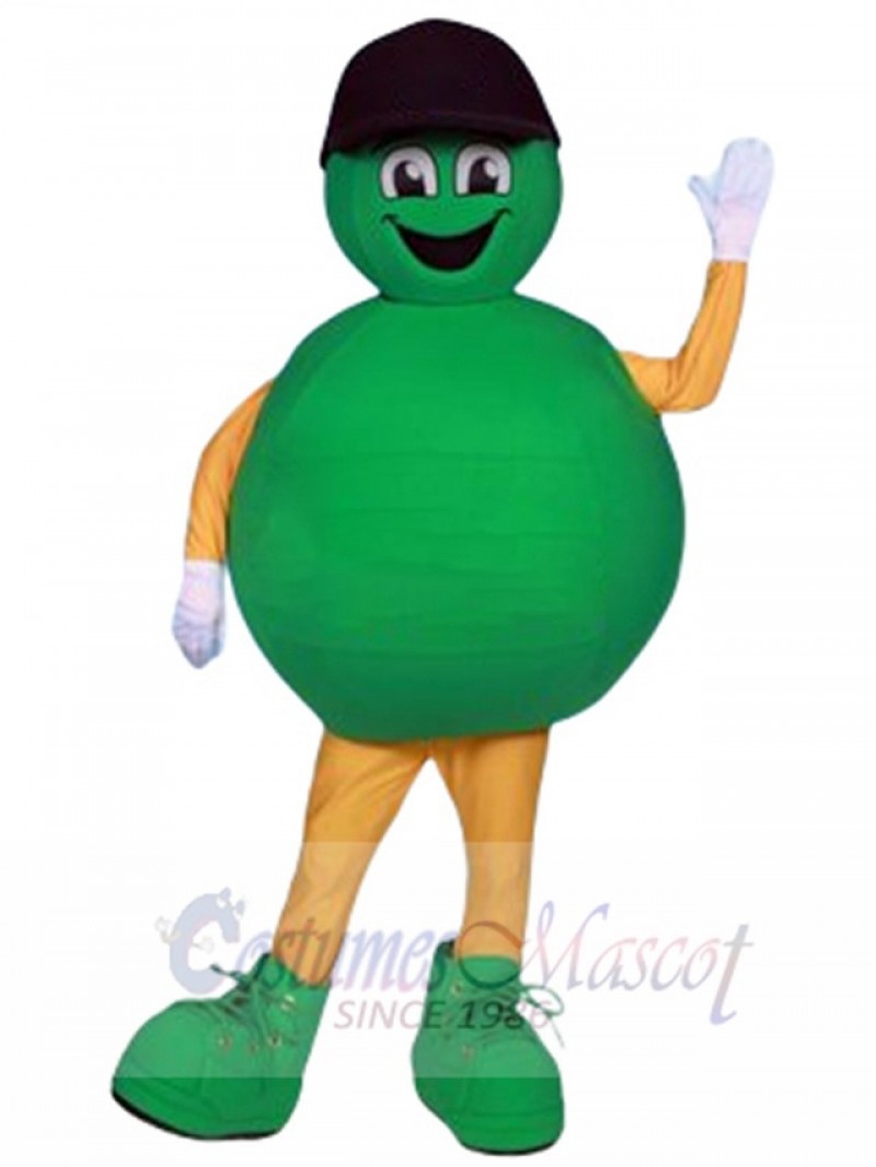 Lotto Ball mascot costume