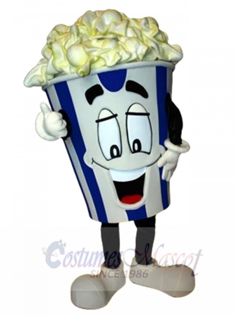 Popcorn mascot costume