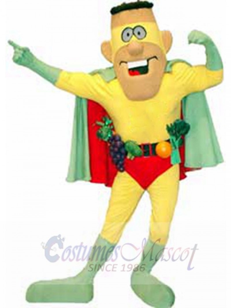 Captain 5 A Day mascot costume
