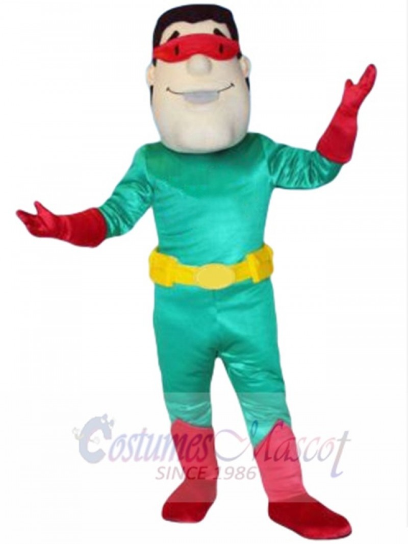 Captain WOW mascot costume