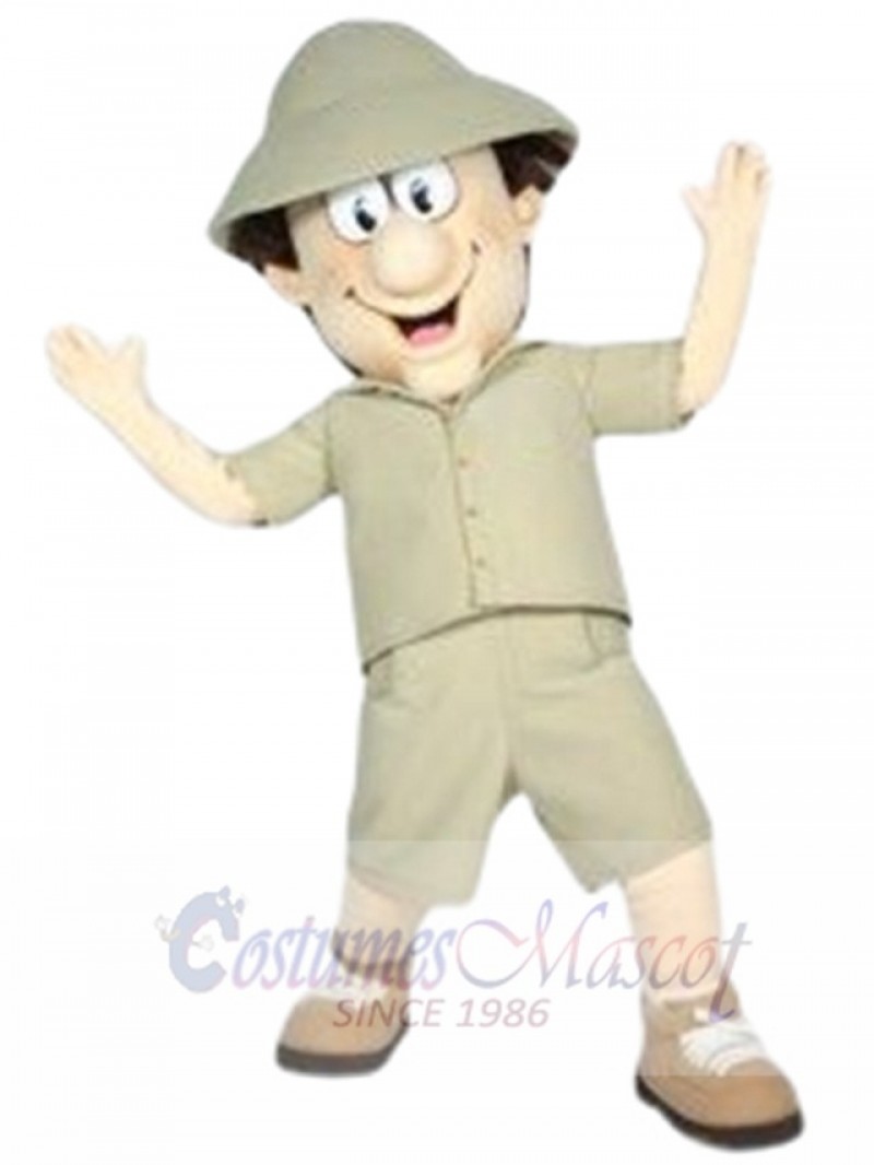 Explorer Boy mascot costume