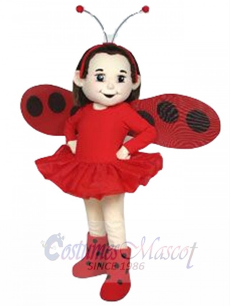 Girl mascot costume