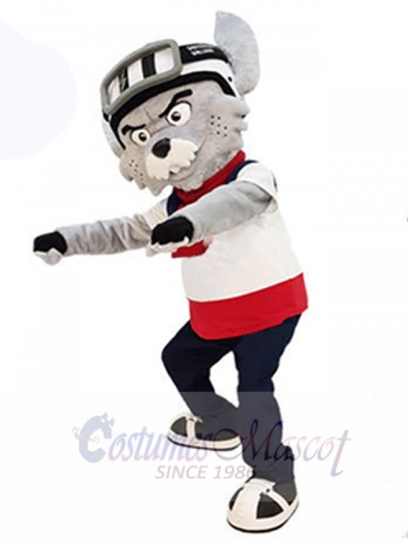 Lynx mascot costume