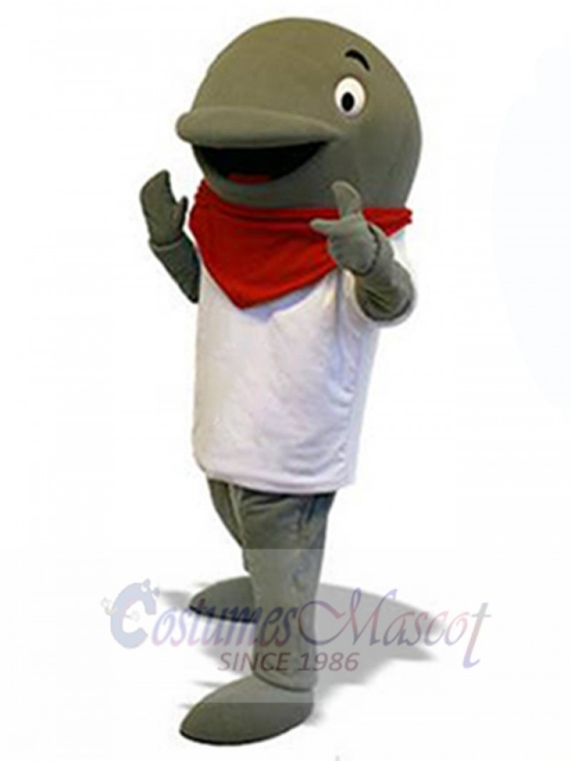 Dolphin mascot costume