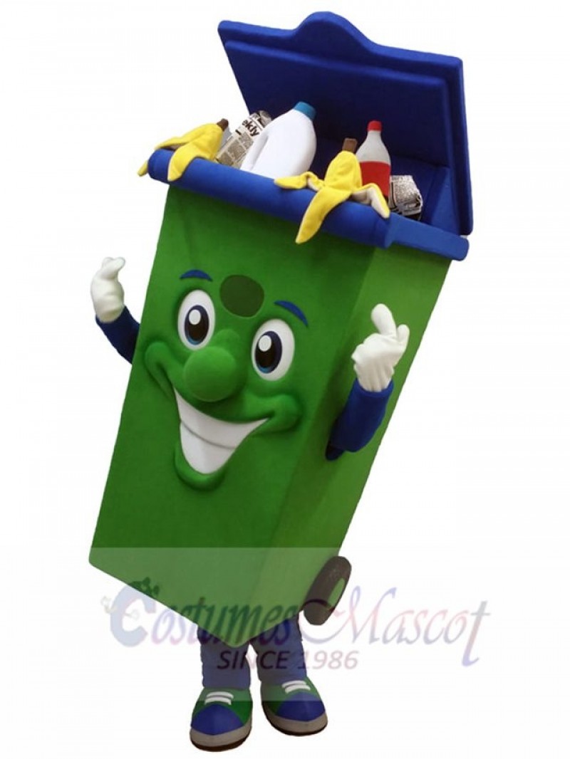Trash Can mascot costume