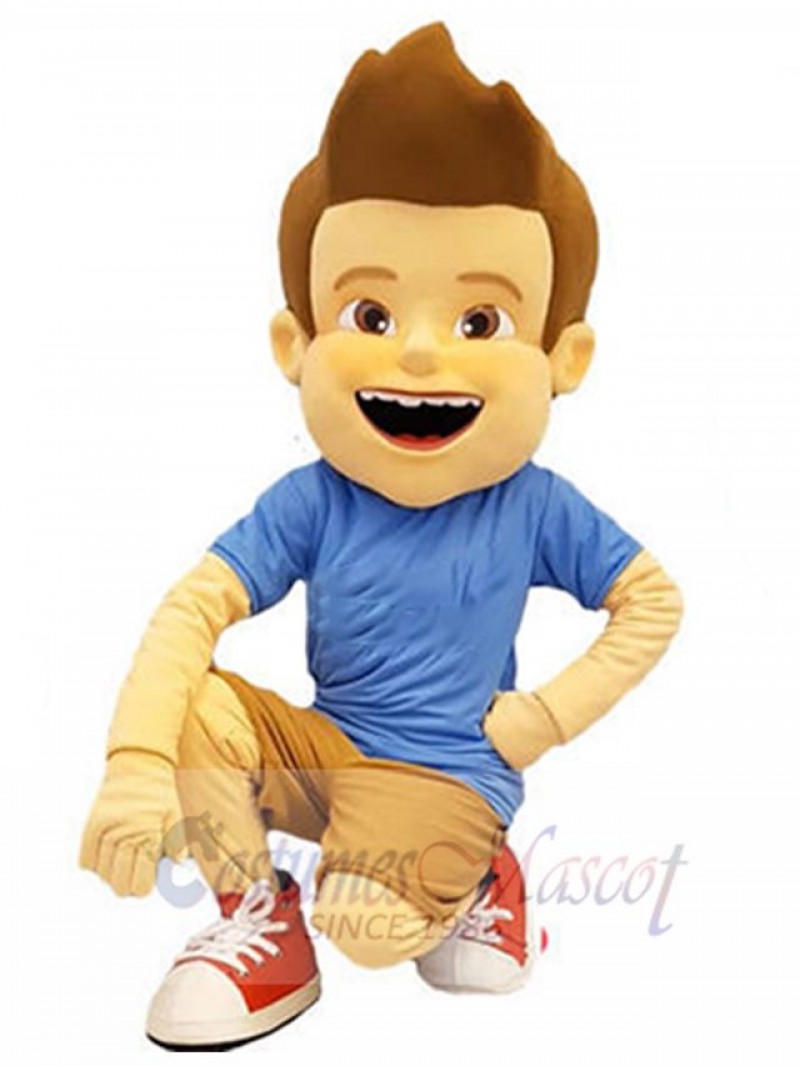 Boy mascot costume