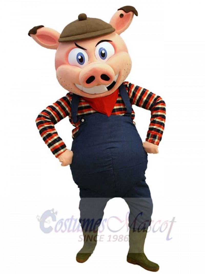 Pig mascot costume