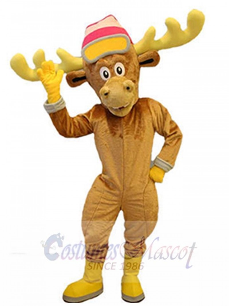 Reindeer mascot costume