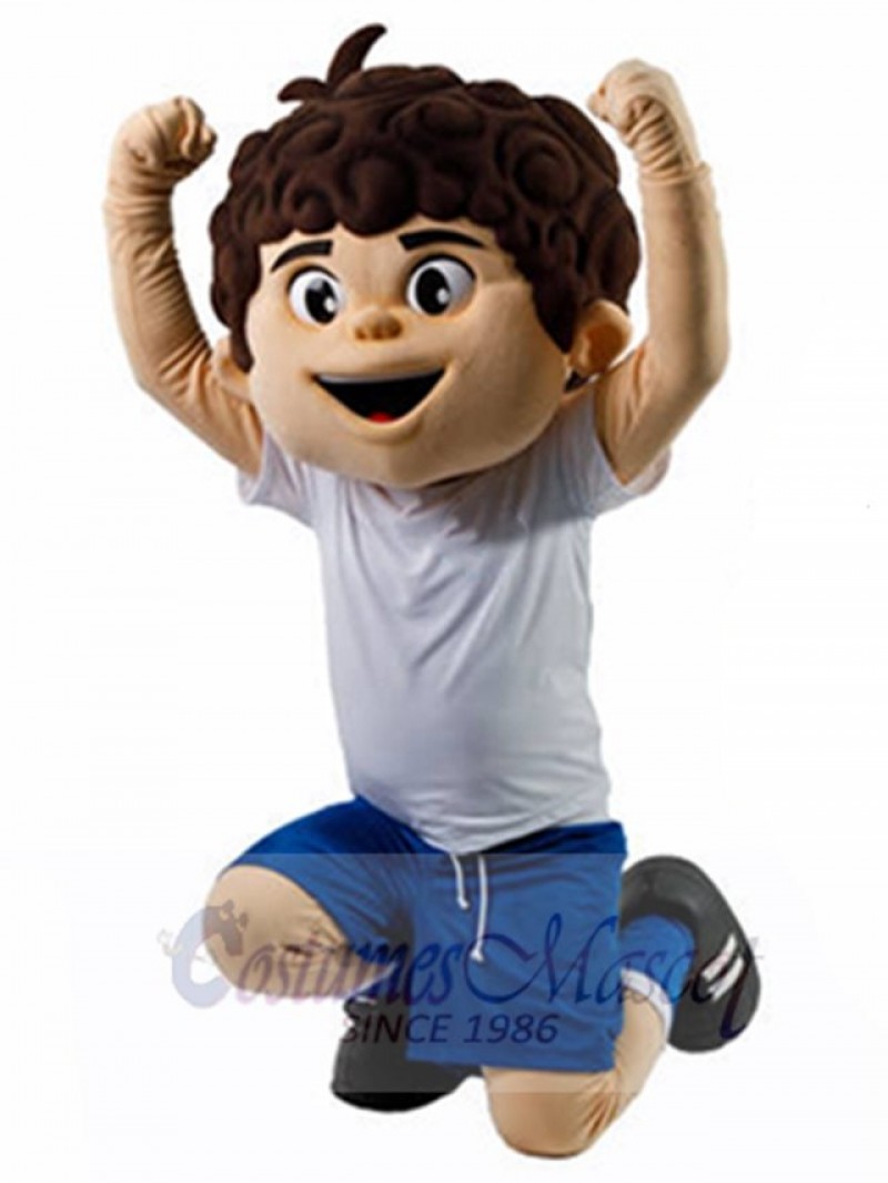 Boy mascot costume