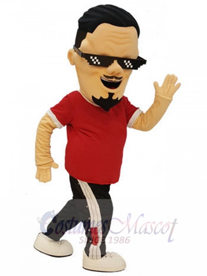 Man mascot costume