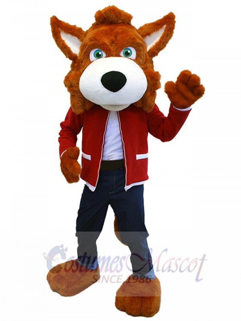 Fox mascot costume