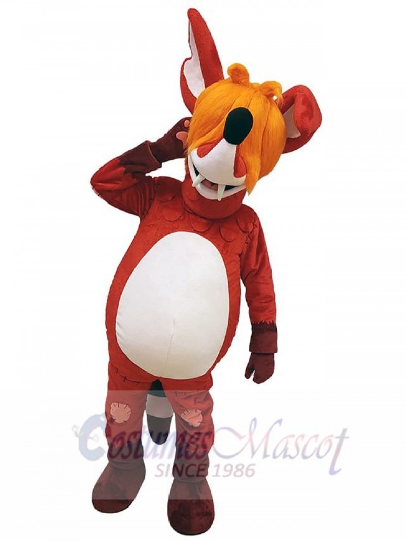 Fox mascot costume