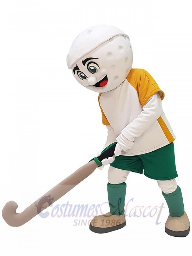 Hockey Boy mascot costume