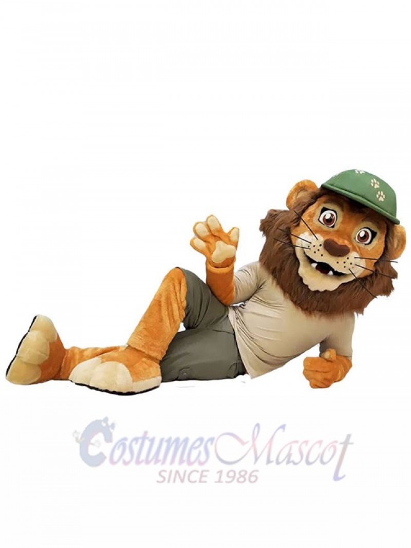 Lion mascot costume