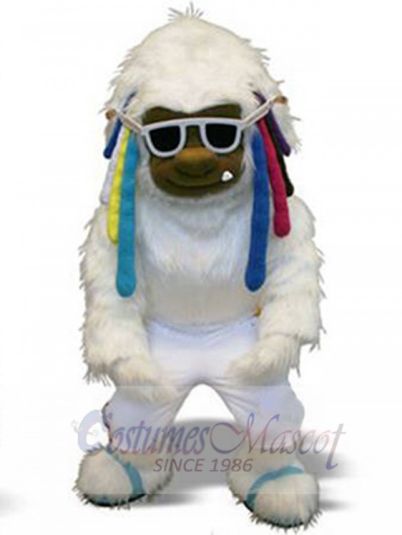 Yeti mascot costume