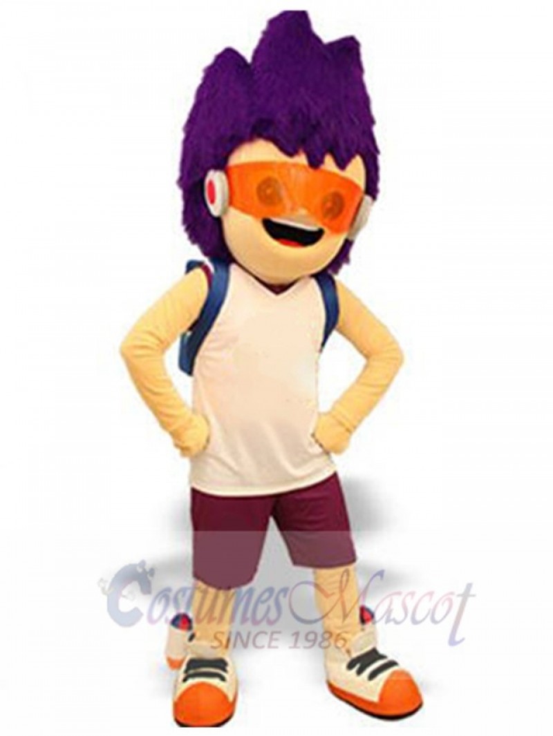 Boy mascot costume