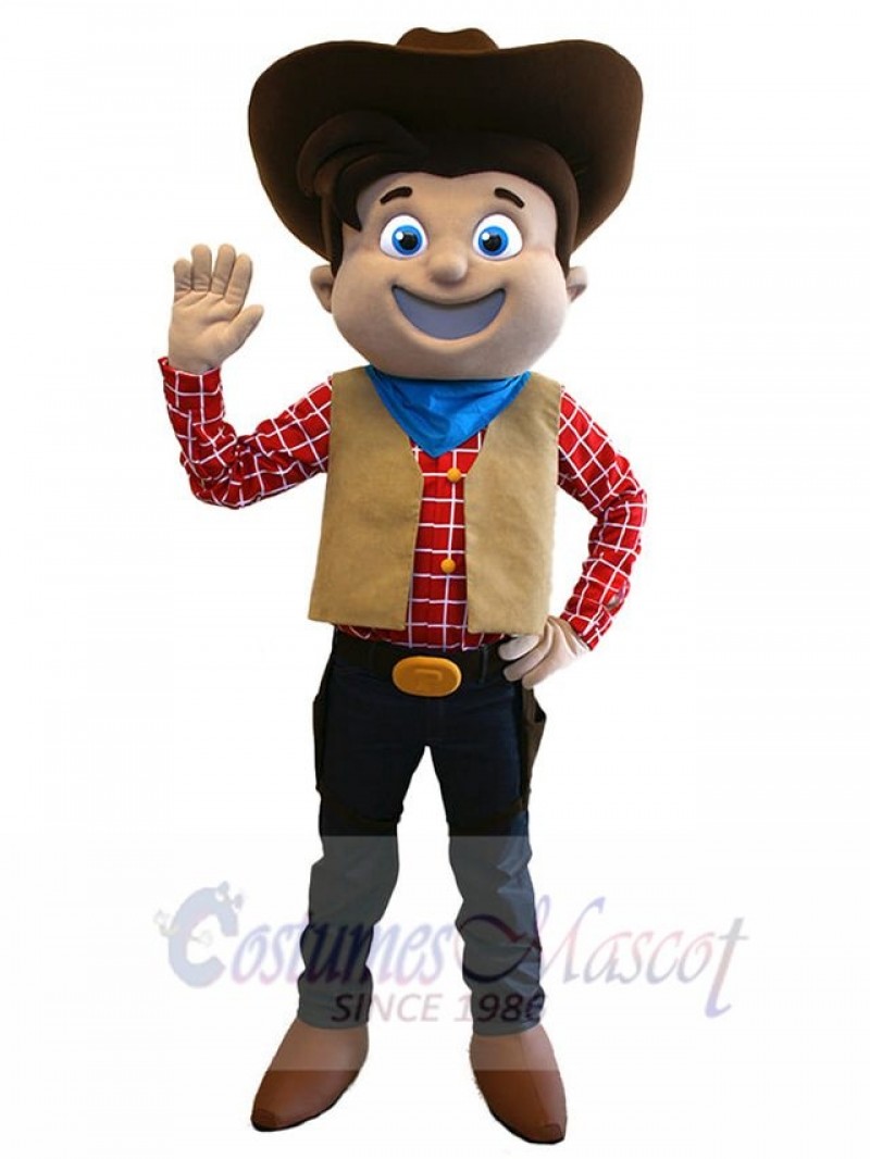 Juvenile Cowboy mascot costume