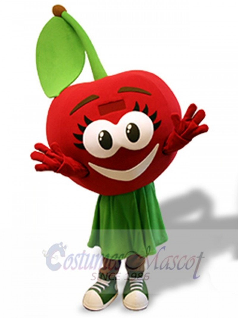Cherry mascot costume