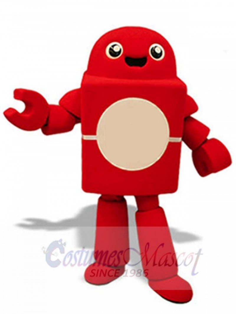 Maker Media Robot mascot costume