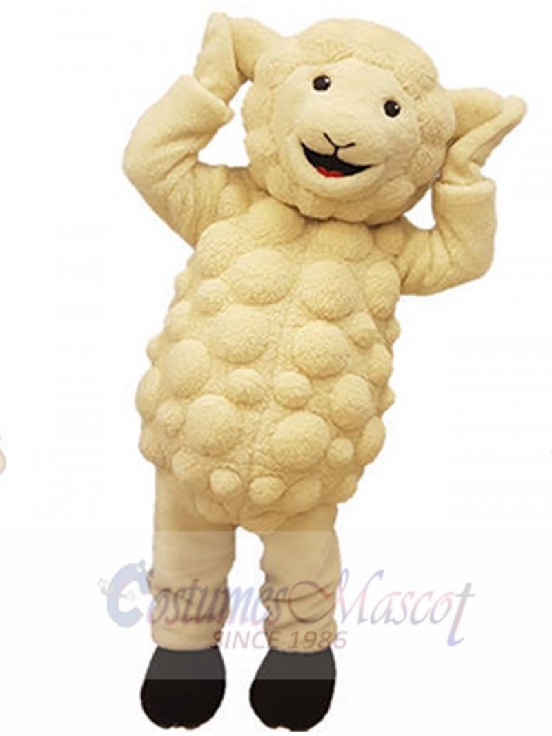 Sheep mascot costume