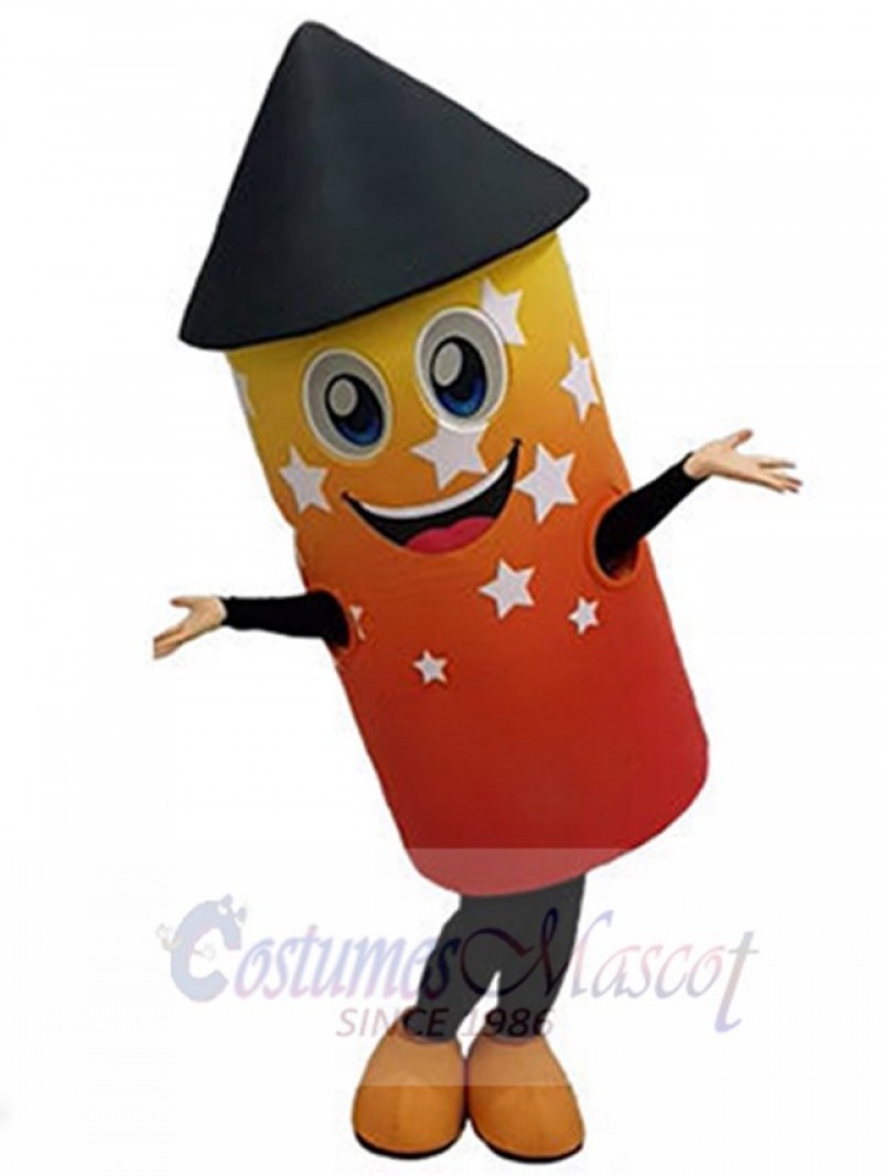 Firework mascot costume