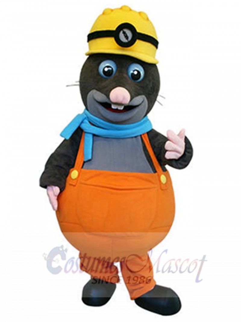 Mole mascot costume