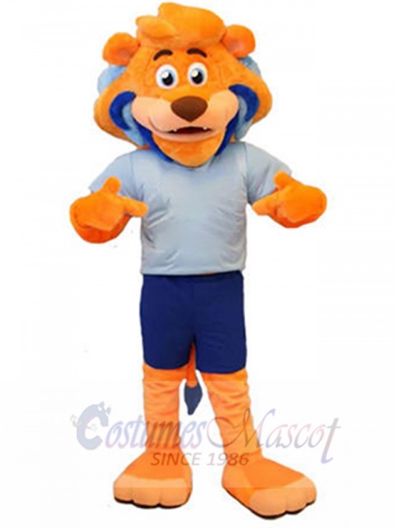 Lion mascot costume