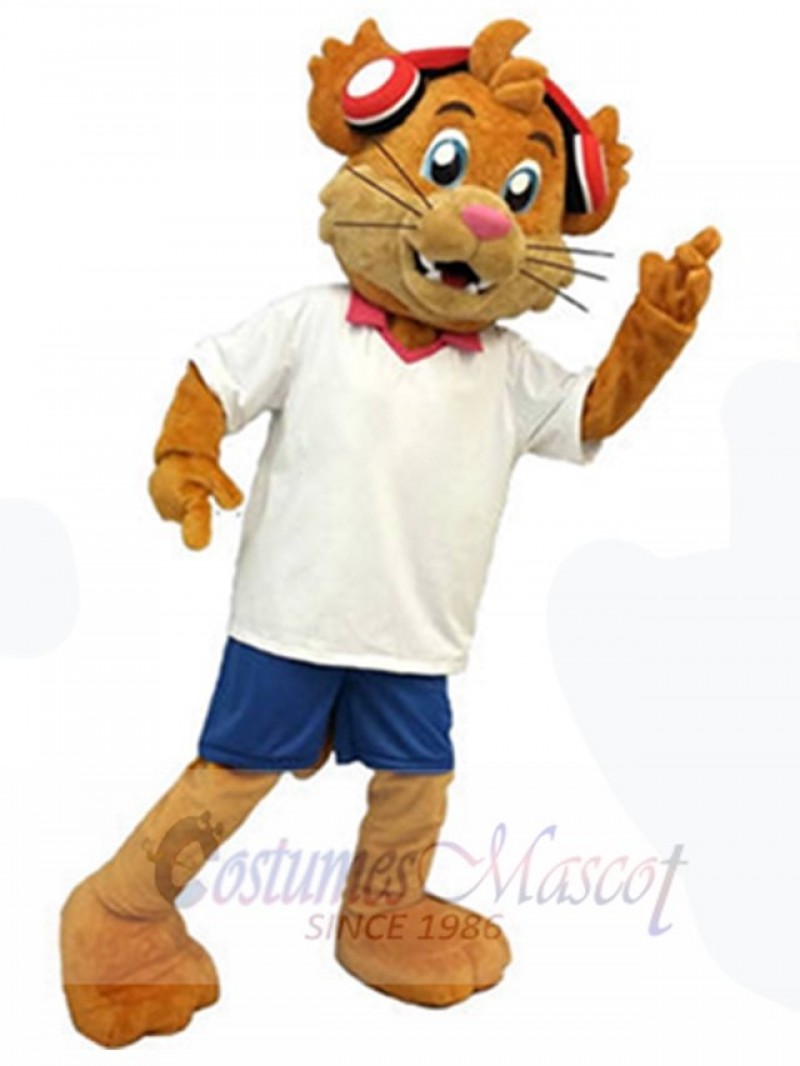 Wolf mascot costume