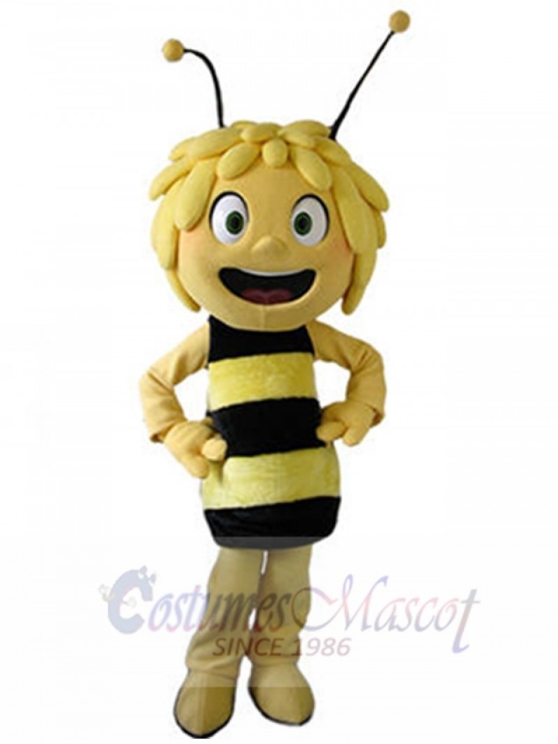 Maya the Bee Insect mascot costume