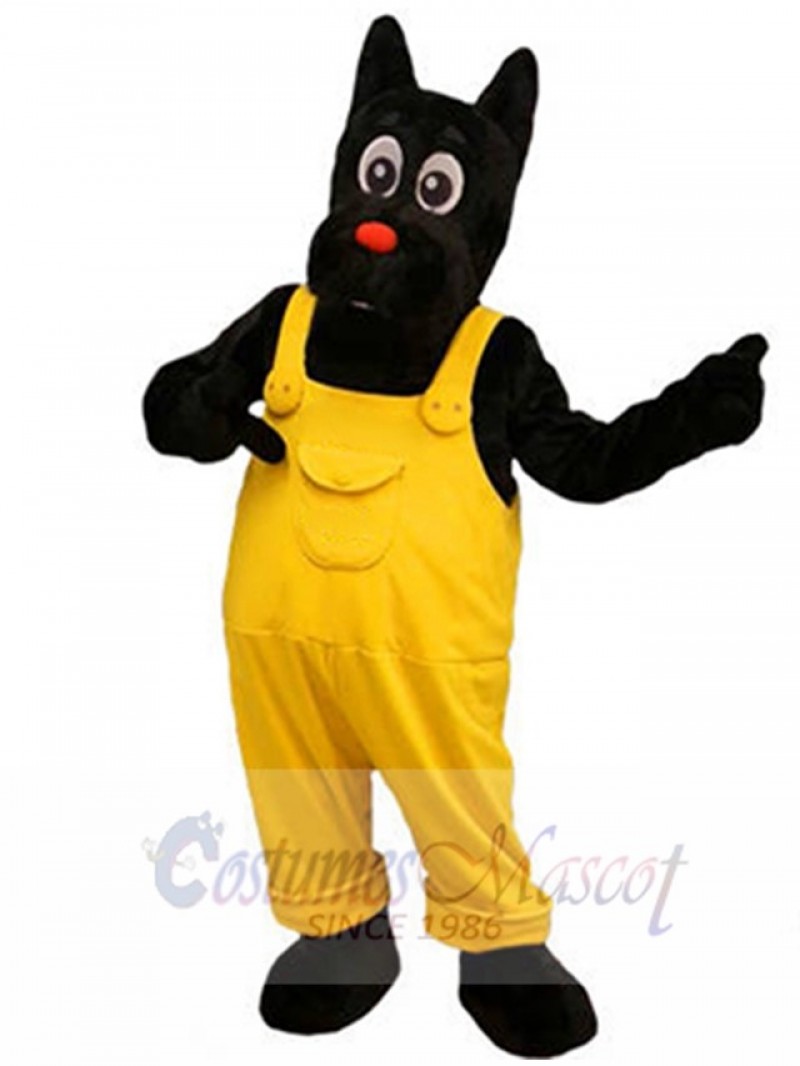 Scottish Terrier Dog mascot costume