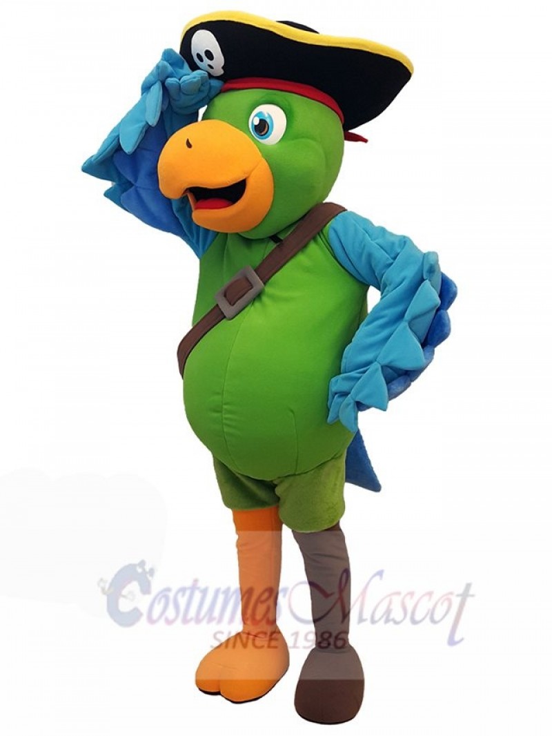 Pirate Parrot mascot costume