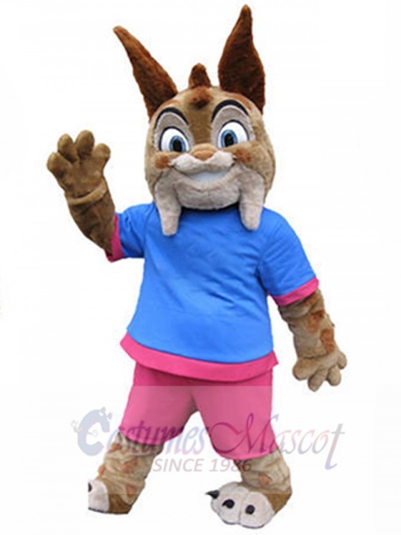 Lynx mascot costume