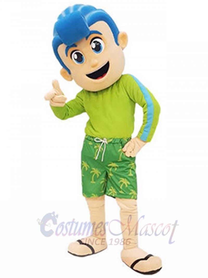 Boy mascot costume