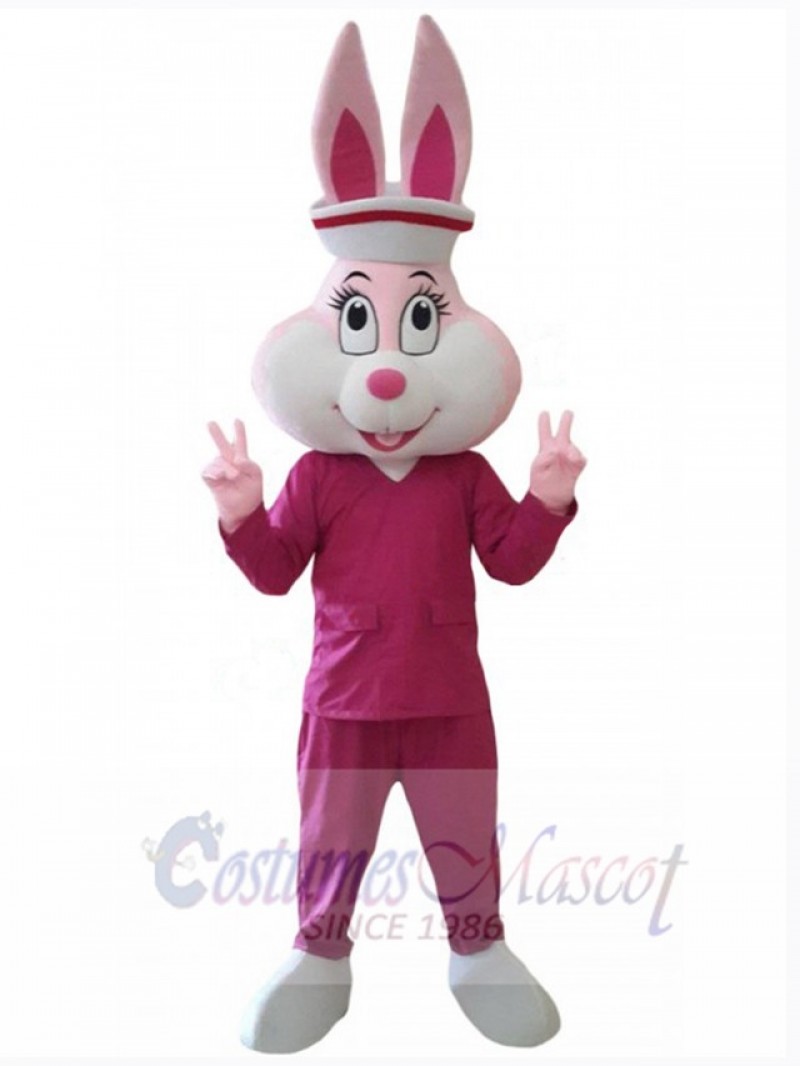Easter Bunny Rabbit mascot costume