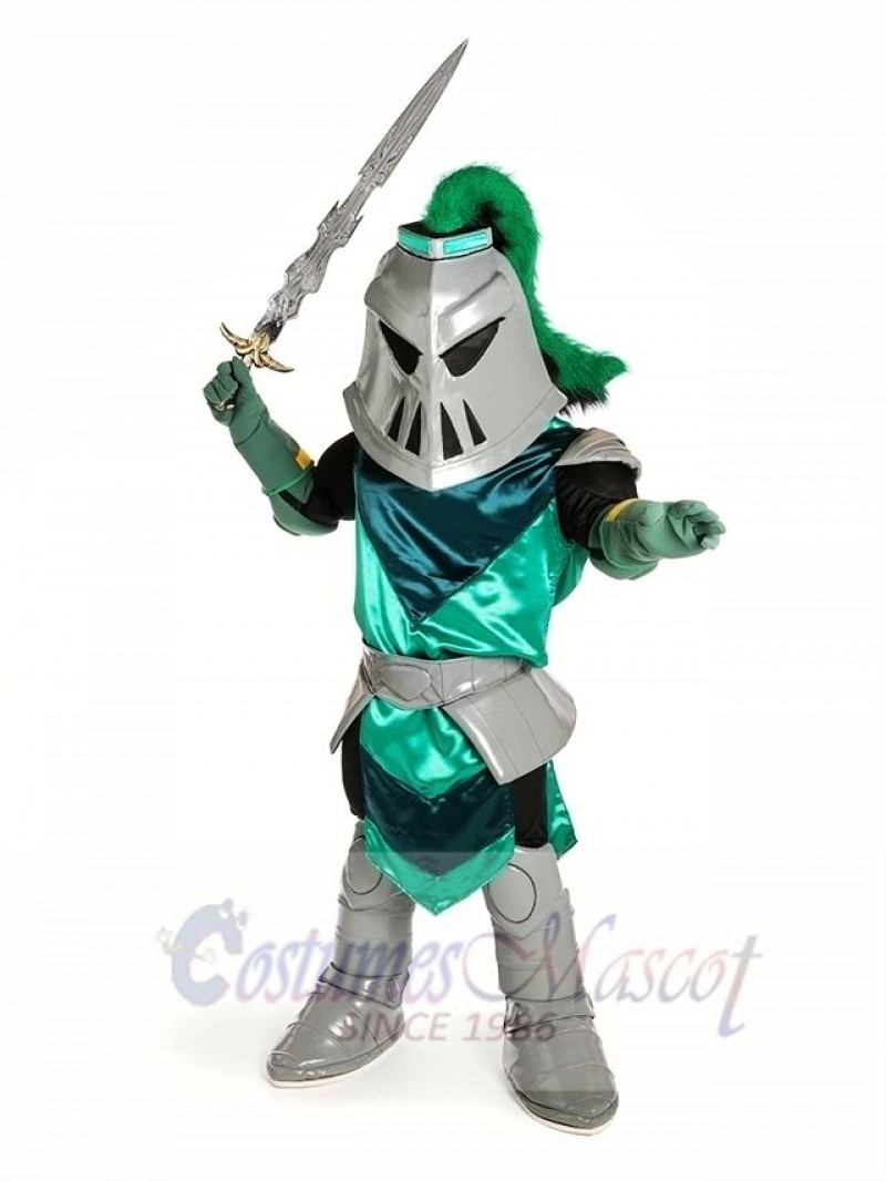 Brave Knight Mascot Costume  