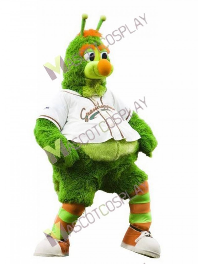 Guilford the Grasshopper Mascot Costume