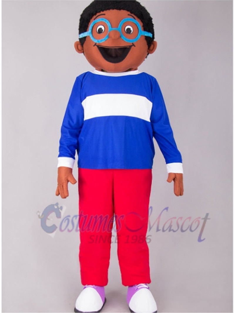 Boy mascot costume
