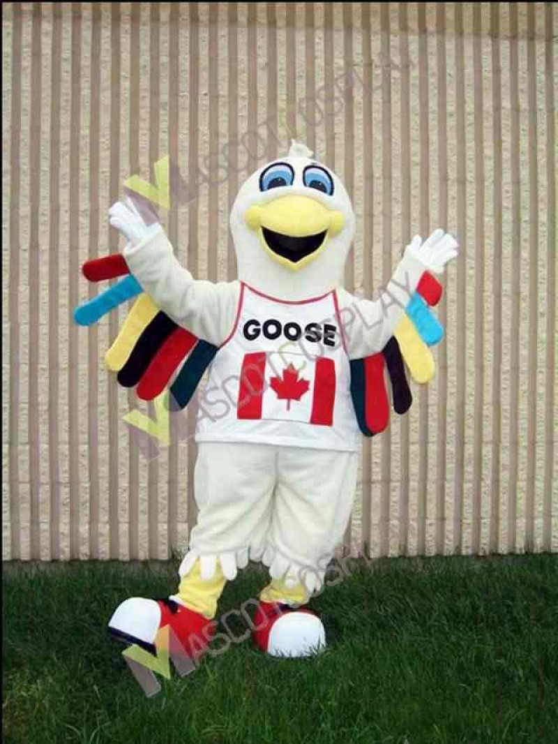 Cute Goose Kindness Day Mascot Costume