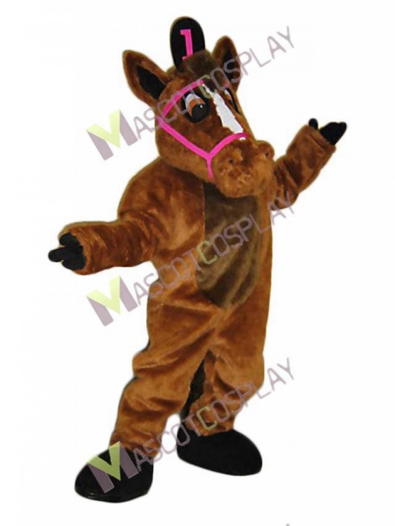 New Leisure Horse Mascot Costume