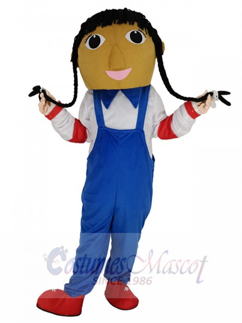 Cowgirl mascot costume