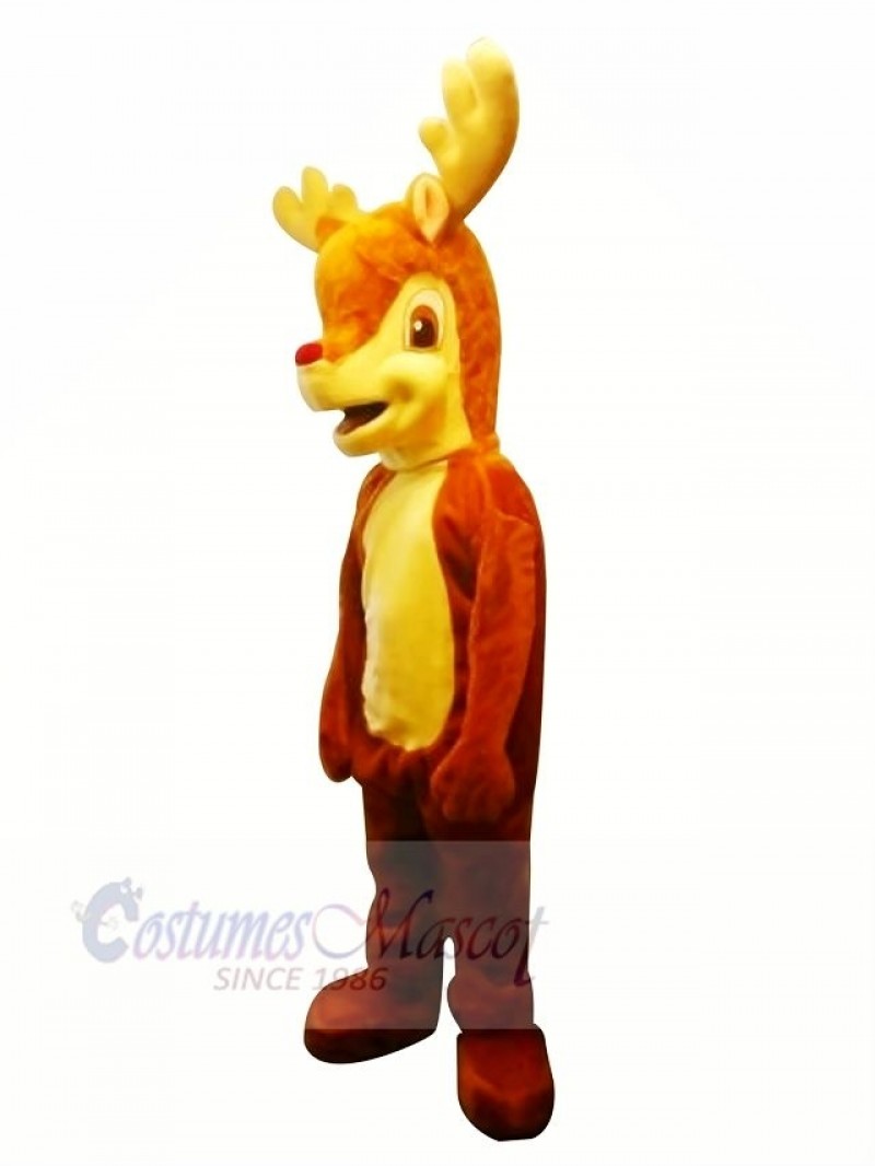 Cute Reindeer Mascot Costumes Cartoon	