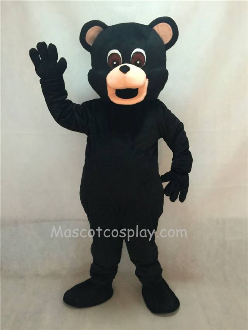 Hot Sale Adorable Realistic New Popular Professional New Adult Black Bear Adult Mascot Costume